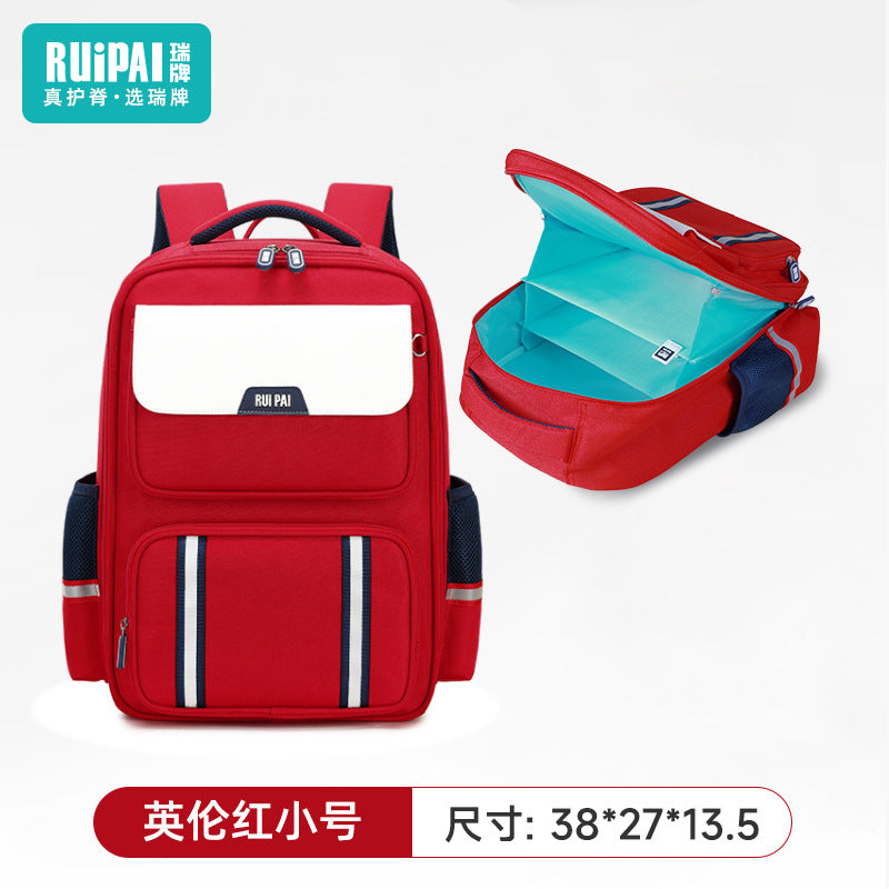 Primary school schoolbags for boys in grades 3 to 6, spine care and burden reduction, schoolbags for large-capacity children and girls, backpacks wholesale