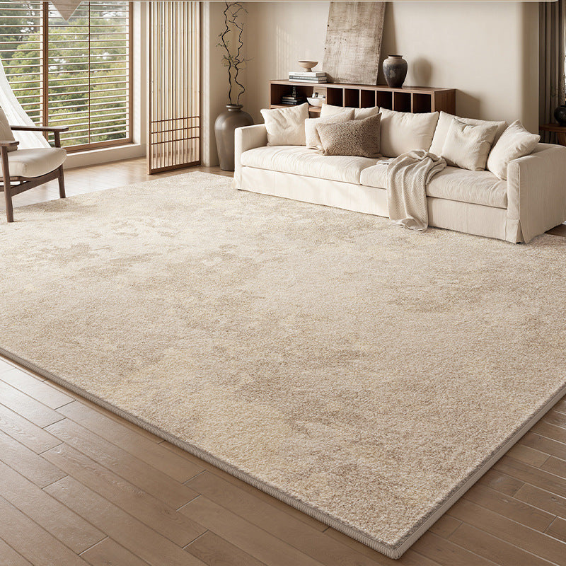 Carpet living room log wabi-sabi style classy sense no-wash and wipeable sofa coffee table floor mat bedroom carpet large area