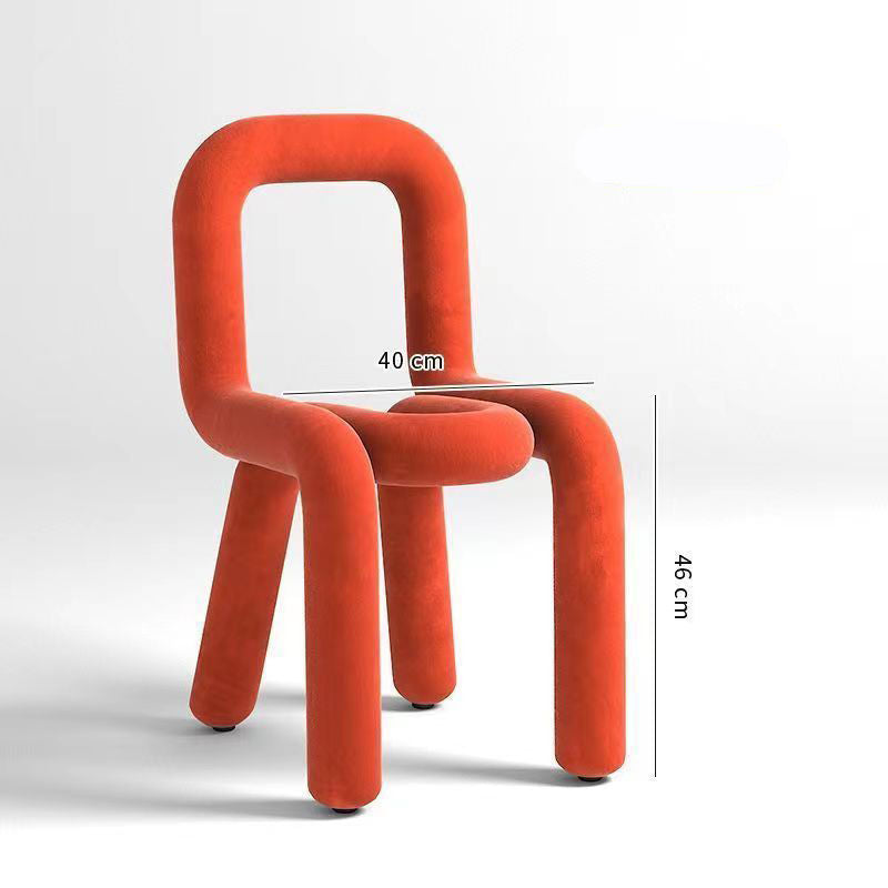 Bedroom chair scandinavianins designer simple creative popular makeup stool casualstylish special-shaped dining chair