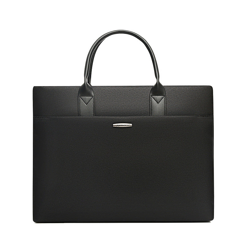 Self-Youxin 339 Oxford cloth file bag tote bag business men's large-capacity meeting briefcase custom printing