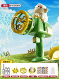 New electric bubble machine with multiple bubble nozzles - fully automatic, handheld bubble gun toy for fun and games!