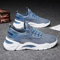 2025 new winter men's breathable lightweight single mesh hollow-out mesh sports running casual mesh shoes - trendy men's sneakers