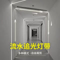 Led chasing light running water lamp with 24vfor home wedding popular corridor living room ceiling meteor shower lamp with marquee lamp
