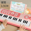 Brand factory direct children's 37-key electronic keyboard - beginner-friendly, rechargeable, with microphone, for boys and girls ages 3+