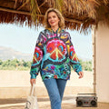 hot-selling women's hoodies, new casual loose long-sleeved hooded sweatshirts, dropshipping available