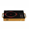 Smart electric ceramic stove aluminum alloy cross-border american standard 2200w high power non-pick pot light wave induction cooker electric stove