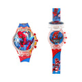 Kids' spider-man watch for boys - zettai revice & ultraman trigger style - flashing, drop-proof, electronic, luminous, and waterproof - perfect for preschoolers!