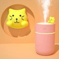 Cute pet humidifier - usb rechargeable, portable for women, ideal for air-conditioned rooms, bedrooms, and offices - aromatherapy, hydrating, and moisturizing mist sprayer