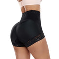hardened mesh high waist hip lifting and abdominal tightening pants for women lace glue summer body shaping pants boxer waist tightening pants