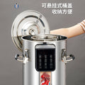 Commercial stainless steel soy milk maker - no boiling, no filtering, soy milk & smoothie blender, fully automatic smart soy milk machine, juicer combo
