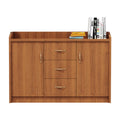 Modern minimalist office furniture: manager's conference room panel tea cabinet, file cabinet, 8060 low cabinet