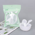 Zhiwei beauty salon spa tools mask bowl three-piece set plastic bowl mixing stick 10g flats measuring spoon