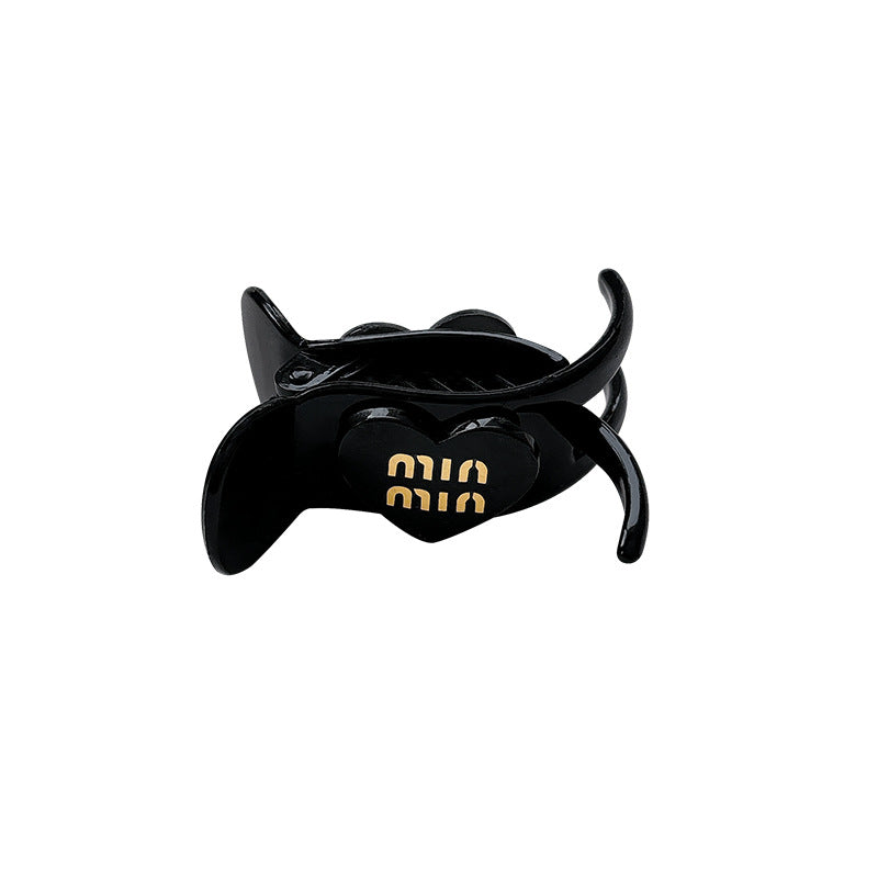 Love meatball head hair clip for women elegant hair clip headwear back of head high ponytail fixed handy gadget hairpin