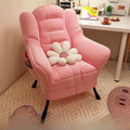 Girly pink + four-legged stool