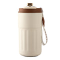 Coffee mug 316 stainless steel insulated tumbler - stylish design for students, home use, keeps drinks cold, large capacity