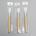 Beauty brush wooden pole facial mask brush beauty tool makeup brush solid wooden pole residual powder blush powder bottom loose powder brush