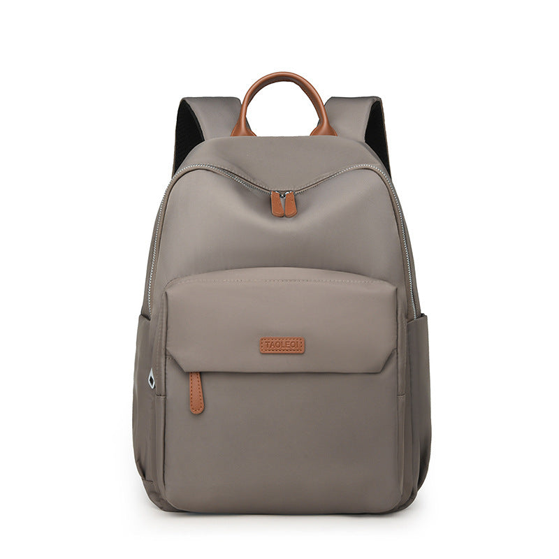 Backpack Men's Simple Large Capacity Travel Backpack Women's Casual Japanese Junior High School Student High School Student School Bag Men