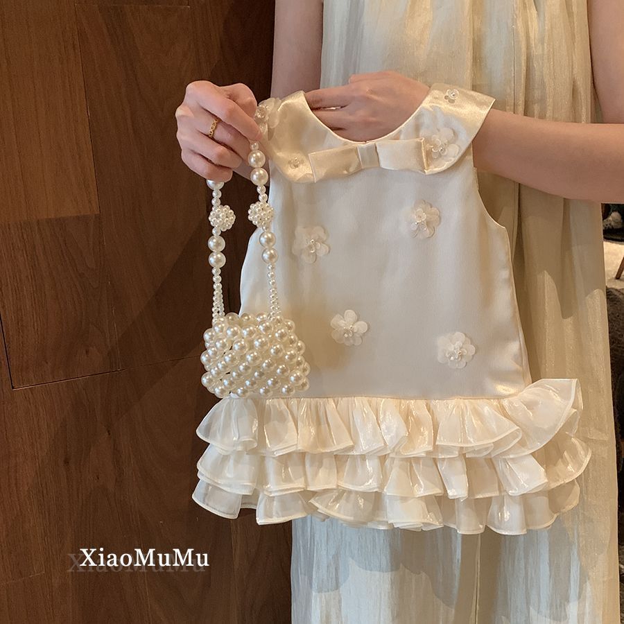 Girls' princess dress birthday first birthday gown  new summer outfit toddler baby girl stylish formal dress dress