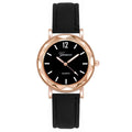 Wish new arrival watch - minimalist dial, matte leather strap, women's quartz watch, ladies' watch, watches