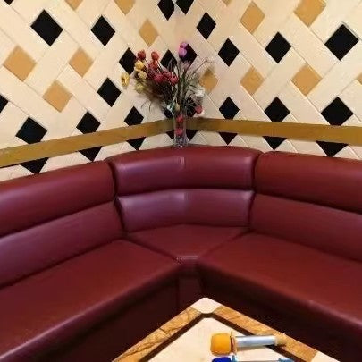 High-end KTV sofa party room bar sofa booth dance hall club box family ktv coffee table