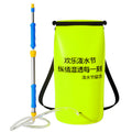 water-saving water gun toy, extra large capacity water bag, stainless steel high-pressure water fight handy gadget water toy