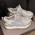 Yellow agander training shoes women's 2026 new versatile hidden heel mesh breathable non-stuffy athletic casual shoes