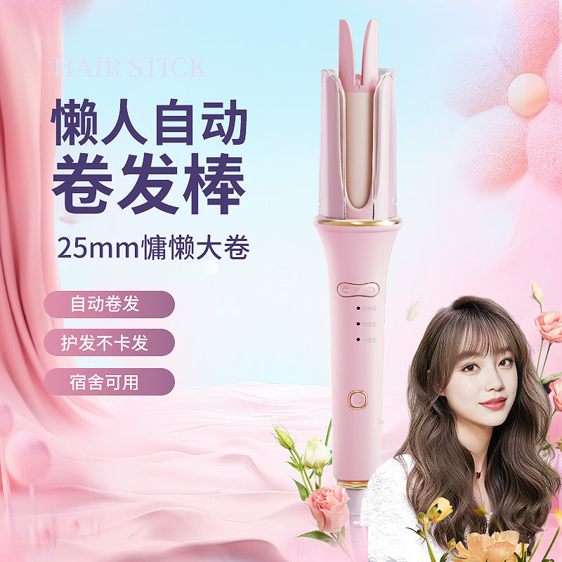 new arrival fully automatic curling wand handy gadget large roll lazy big wave negative ion perm curling iron electric spin