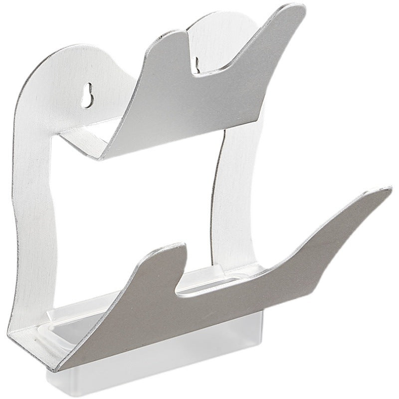 No punching space aluminum black lid rack multi-functional kitchen cutting board shelf storage rack wall hanging cutting board storage