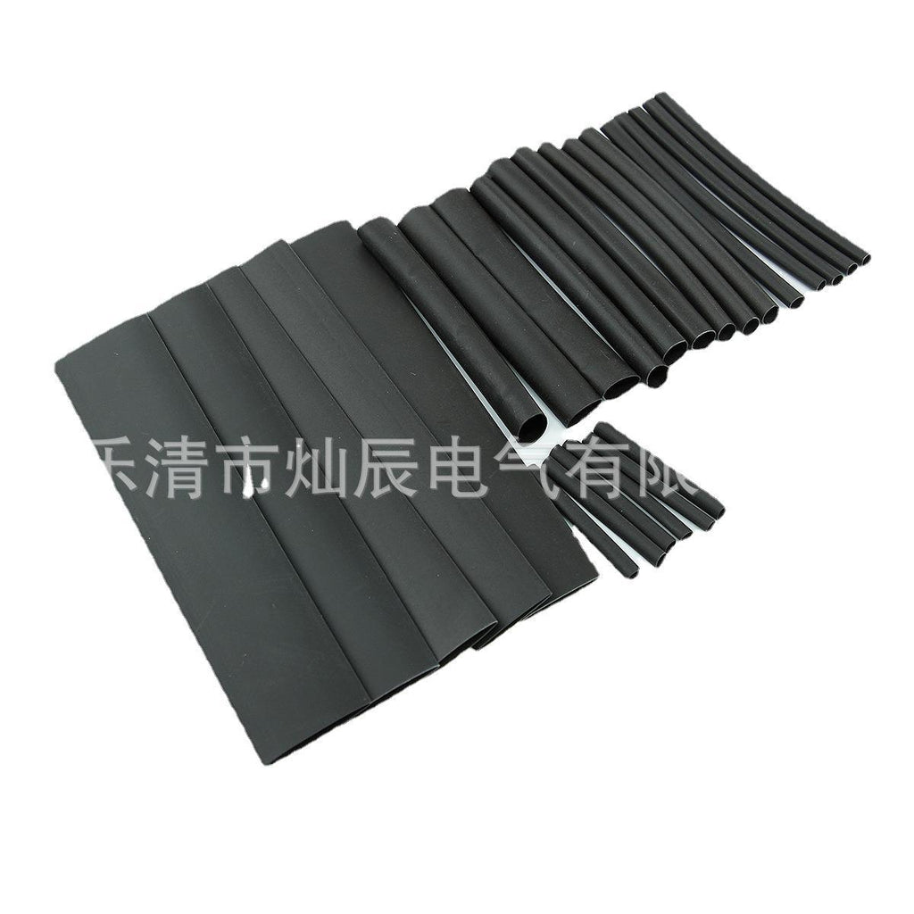 Cross-border e-commerce 150pcs heat shrinkable sleeve B box, heat shrinkable tube black, set of insulating sleeve
