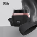 mini straightening comb is easy to carry and can be used to smooth hair without pulling it. warm ceramic heating reduces hair damage