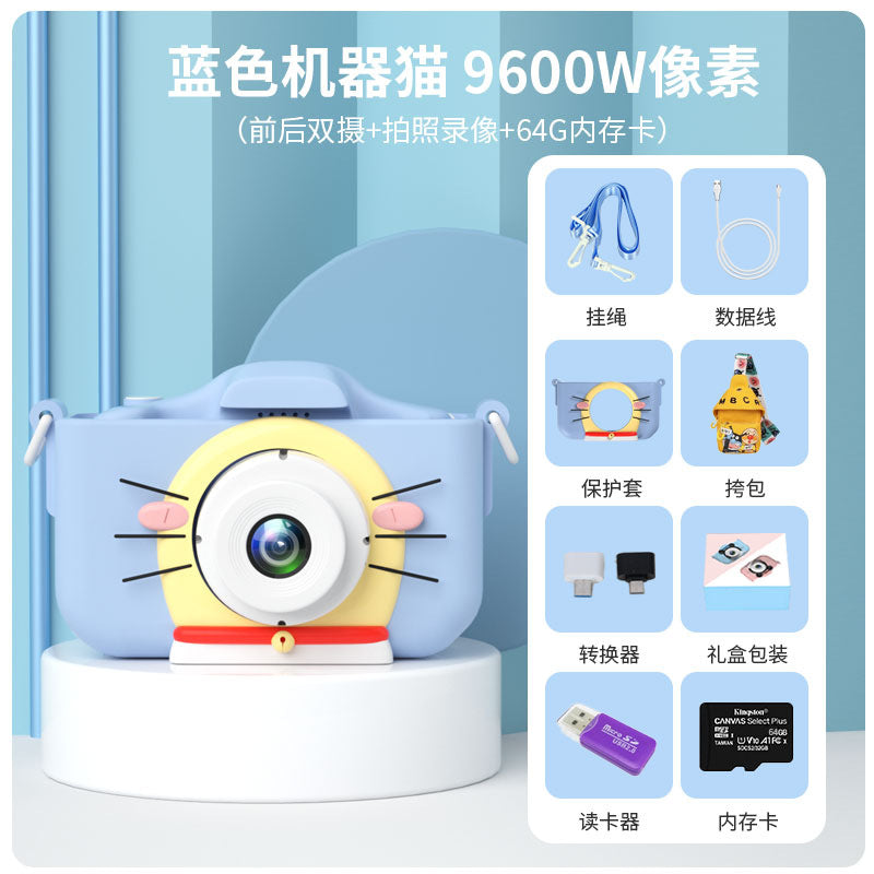Kids digital camera high-definition toy can take pictures and print birthday gifts for boys and girls small slr camera