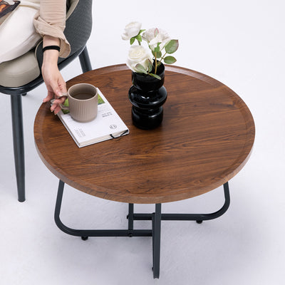 Coffee table small apartment modern casual small table small coffee table living room for home creative sofa side table combination small tea table