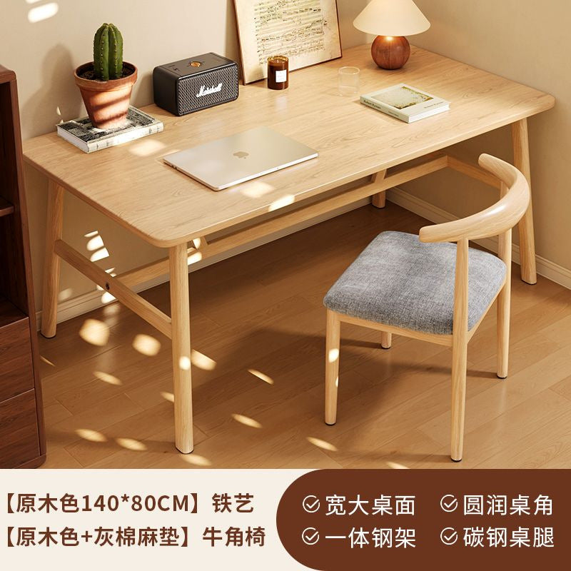 Computer desk bedroom for home desk office table girl casual workbench rectangular simple rental house table and chair