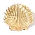 Ins style alloy hair clip wholesale european and american cross-border marine duckbill clip starfish niche high-end conch hair hair accessories