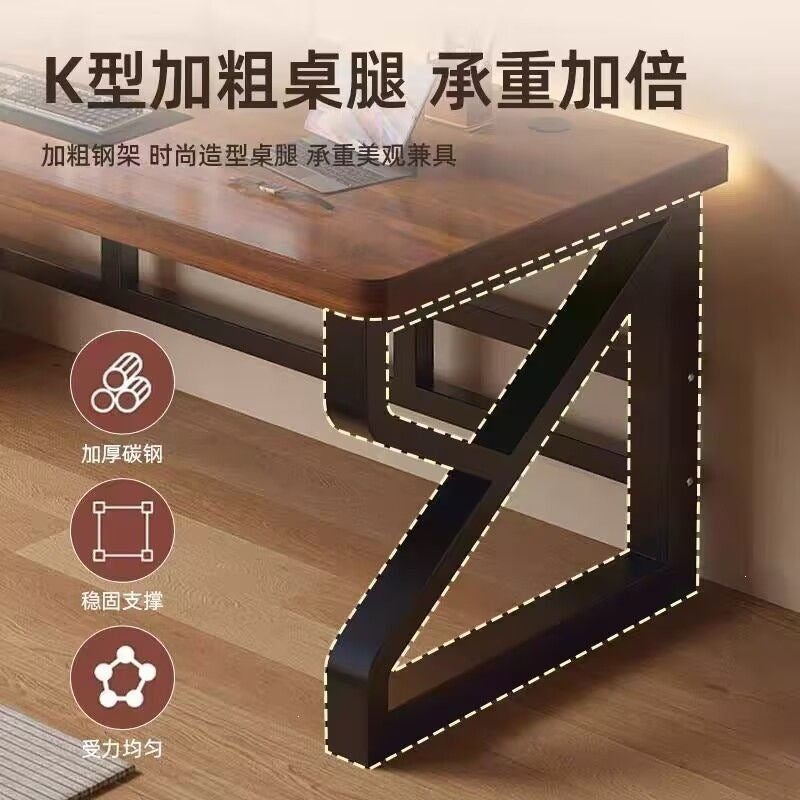 Desk, desktop, home table, gaming desk, bedroom study writing desk, office desk, simple rectangular computer desk