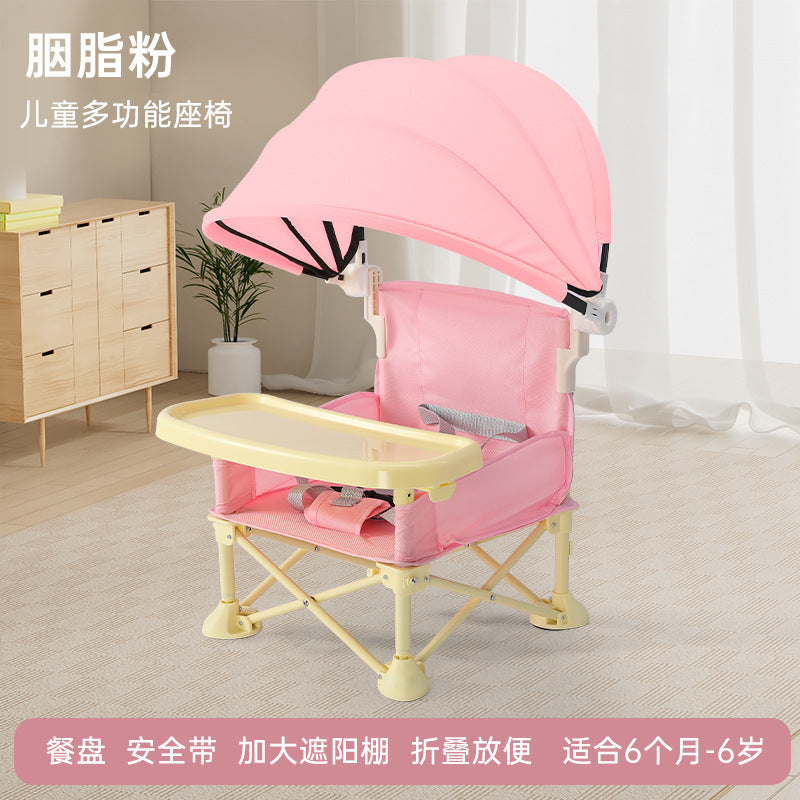 Baby Small Dining Chair Convenient Foldable Children's Outdoor Beach Chair Picnic Dining Chair Camping Chair Baby Seaside Chair