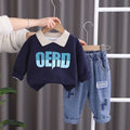 Boys' cool & stylish outfit set -  new arrival: trendy streetwear for baby boys, fashionable kids' hoodie set - wholesale available