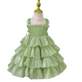 Girls' dress  summer new style chic butterfly wing super fairy cake dress