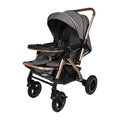 0-3 years high view stroller lightweight reclining two-way foldable baby stroller four-wheel kids pushchair
