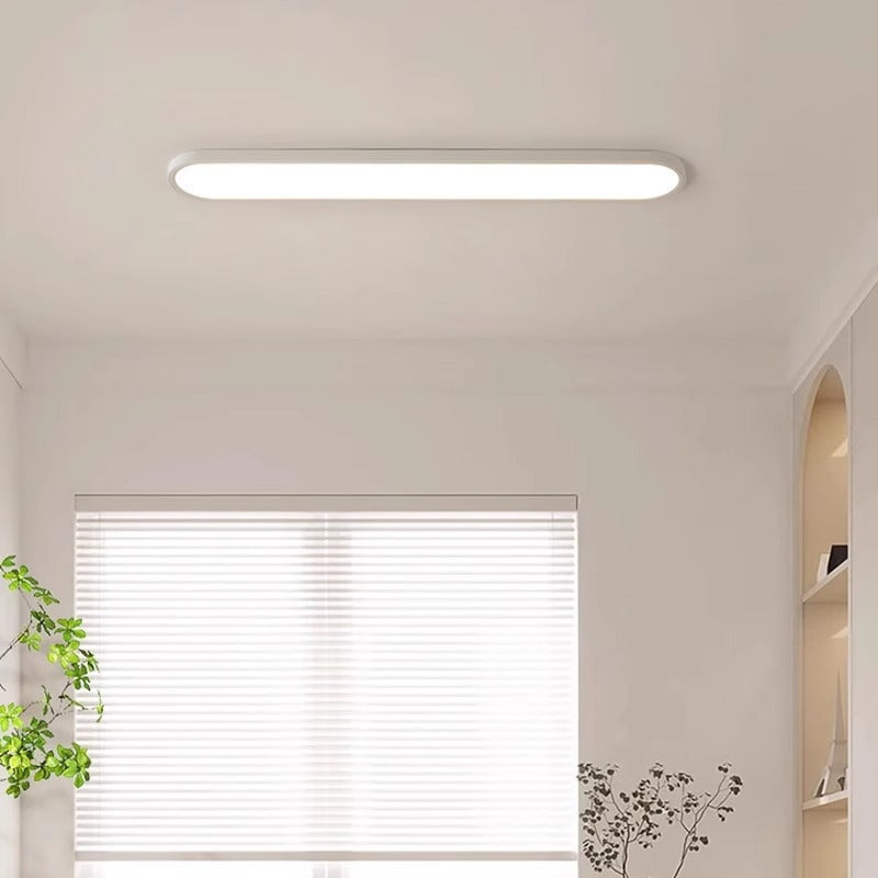 Ultra-thin minimalist seamless long aisle ceiling light simple LED balcony entrance door cloakroom lighting