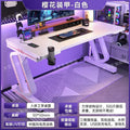Computer desk desktop home electronic competition table office desk chair carbon fiber desk competition table student bedroom game table