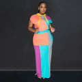 C6975 cross-border   independent station fashion women's printed short-sleeve bestselling dress