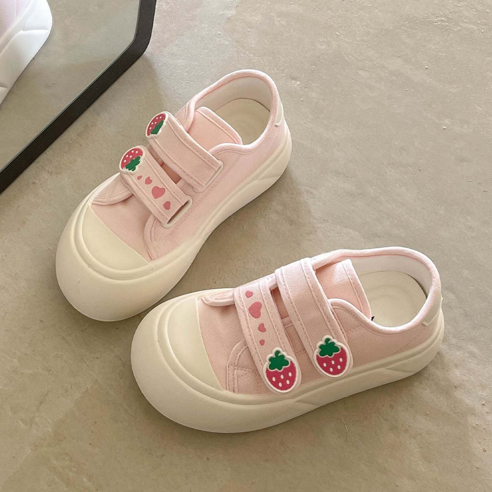 Autum thin breathable sneakers for women 2026new arrivalthick solewhite shoesniche style canvas shoes with skirt bread shoes