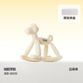Teether baby teething stick food grade silicone soothing anti-eating hand toy handy gadget baby bite gum uv dustproof