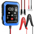 Ultra-thin 6v 12v charger (ase adapter cable) motorcycle lawn mower car battery charger