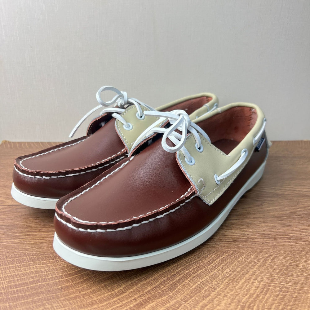 Mencasual shoes genuine leather shoes hand-sewn plus sizemen shoes classic sailboat shoes old money style men's shoes real shot