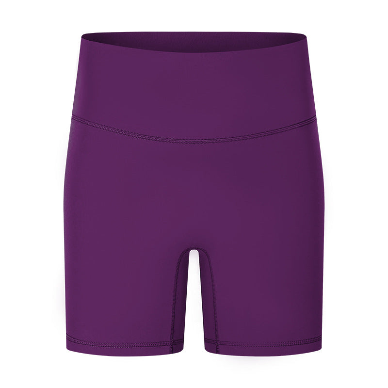 New arrival: seamless, barely-there yoga shorts - double-sided brushed, compression fit, workout & fitness capri leggings for women (model: dk067)