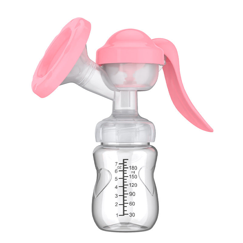 Factory direct sales manual silicone breast pump portable baby breast milk collector pregnant women breast pump manufacturers wholesale