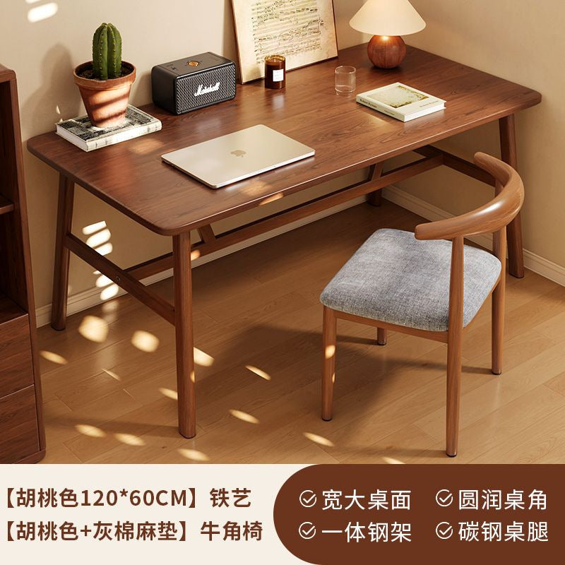 Computer desk bedroom for home desk office table girl casual workbench rectangular simple rental house table and chair