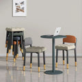 Stool back chair bedroom dressing table makeup chair for home stackable soft pack restaurant dining chair bar chair accessible luxury